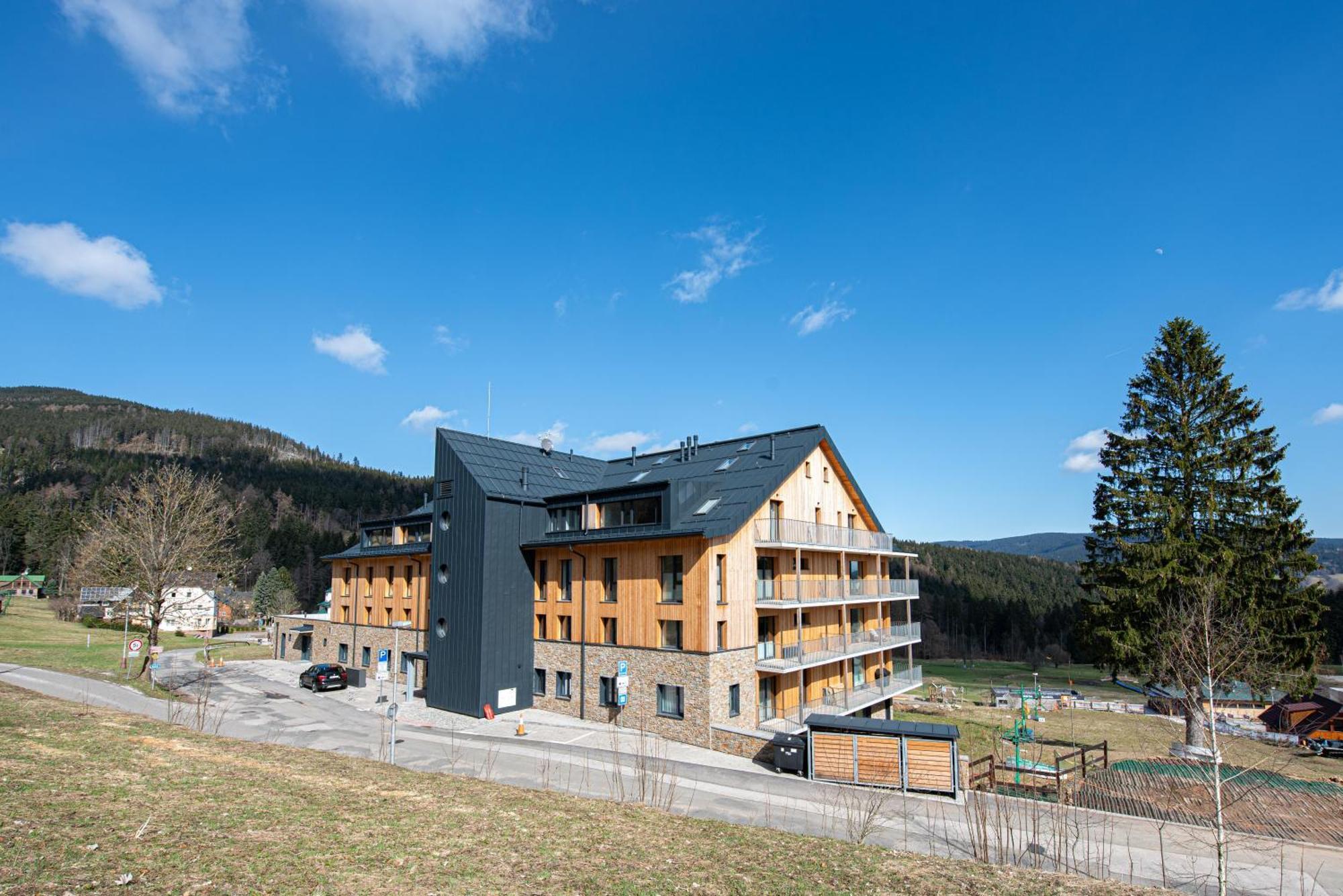 Ski&Bike Horsky Apartman 502 扬斯凯拉兹涅 外观 照片